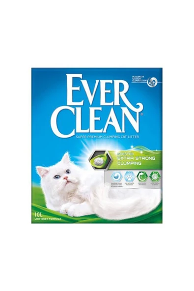Ever Clean Extra Strength Ekstra Güçlü Kokulu Kedi Kumu 10 Lt ürün görseli 1