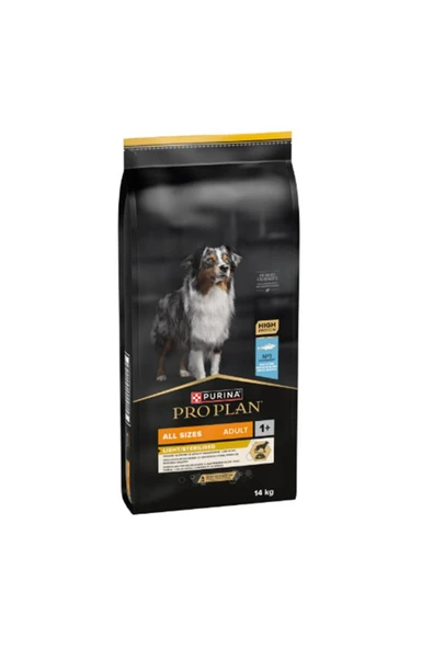 Pro Plan Beyaz Balıklı Sterilised-Light Yetişkin Köpek Maması 14 Kg ürün görseli 1