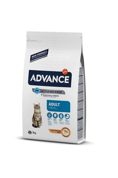 Advance Tavuklu Yetişkin Kedi Maması 3kg ürün görseli 1