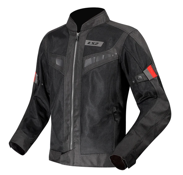 LS2 BLADE AIR MONT SİYAH-KIRMIZI ürün görseli 1