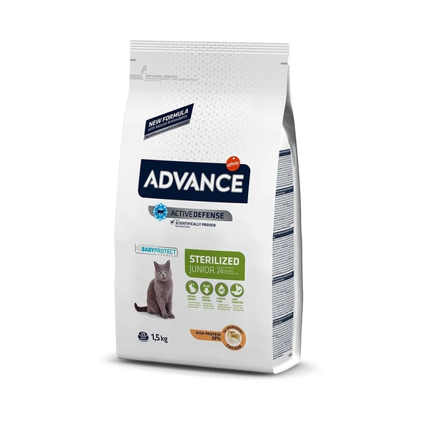 Advance Young Tavuklu Kısırlaştırılmış Yavru Kedi Maması 1,5kg ürün görseli 1