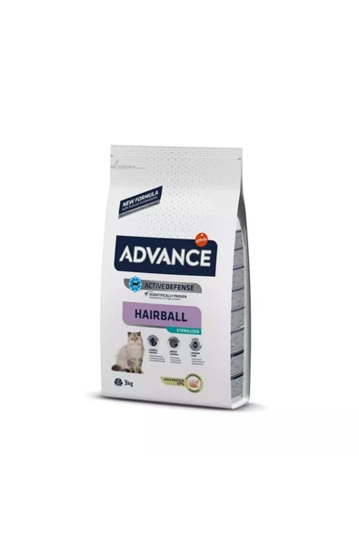 Sterilized Hairball Hindili Kısırlaştırılmış Kedi Maması 3 Kg ürün görseli 1
