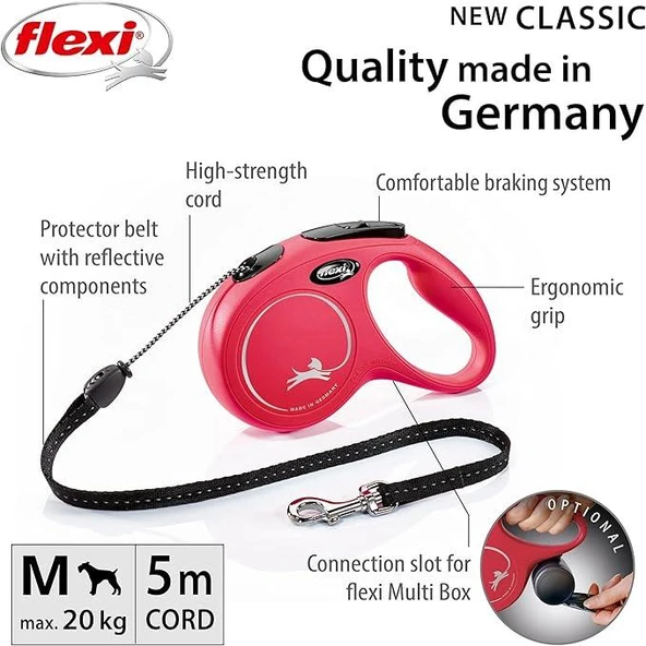 NEW CLASSIC 5M IP M KIRMIZI ürün görseli 1