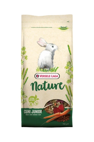 VERSELE-LAGA Nature Sebzeli Tahılsız Yavru Tavşan Yemi 700gr ürün görseli 1