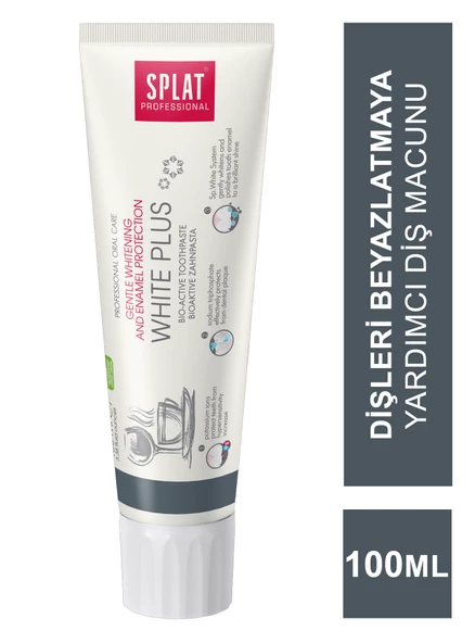 Splat White Plus İnovatif Diş Macunu 100ml ürün görseli 1