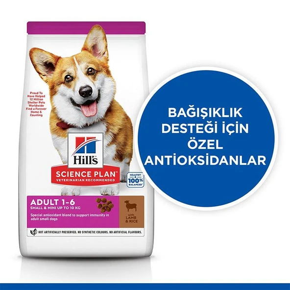 Hill's SCIENCE PLAN Kuzulu Küçük Irk Yetişkin Köpek Maması 5+1 kg ürün görseli 1