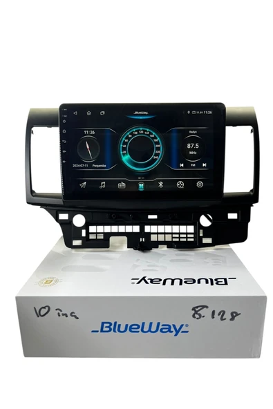 Mitsubishi Lancer BLUEWAY 8-128 TAM PROFESYONEL OEM MULTİMEDİA ürün görseli 1