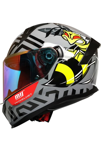 MTS M-910 FULL FACE KASK BEE - Resim 2