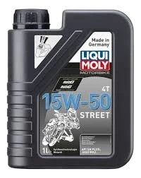 LİQUİ MOLY 15*50 STREET (15W50) 4T SENTETİK MOTOR YAĞI (1L) ürün görseli 1