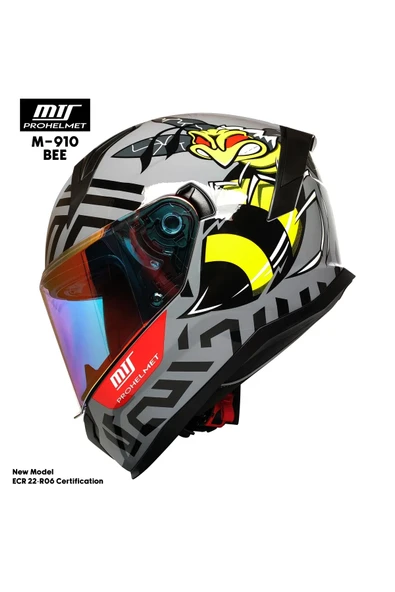 MTS M-910 FULL FACE KASK BEE - Resim 3