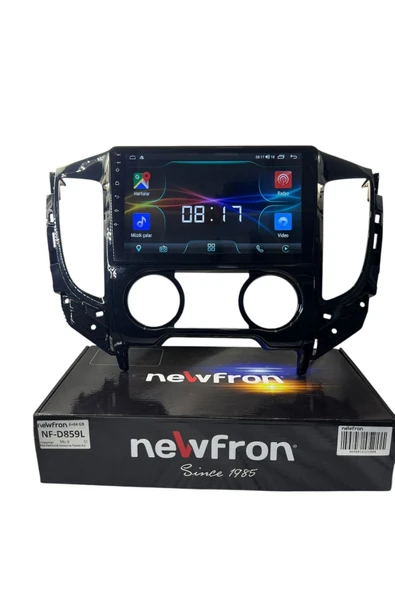 Yeni Mitsubishi L200 (Analog) NEWFRON 6-64 TAM PROFESYONEL OEM MULTİMEDİA ürün görseli 1