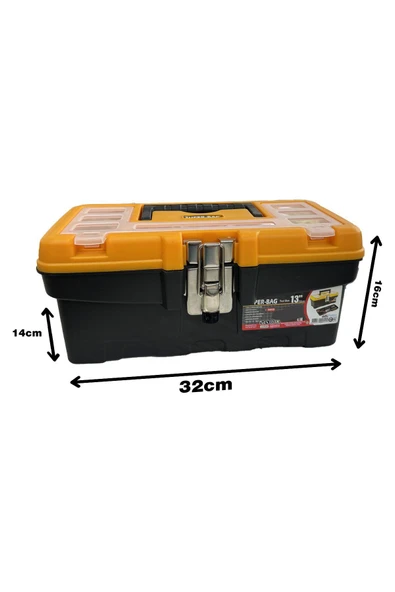 ASR-2075 13"METAL KİLİTLİ TAKIM ÇANTASI ürün görseli 1