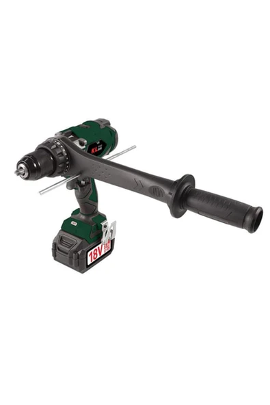 18V 5.0AH 150 NM ŞARJLI DARBELİ VİDALAMA/MATKAP (KÖMÜRSÜZ) ürün görseli 1