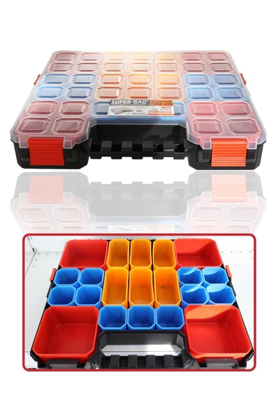 ASR-4022 KÜP ORGANİZER KUTU 400 ürün görseli 1