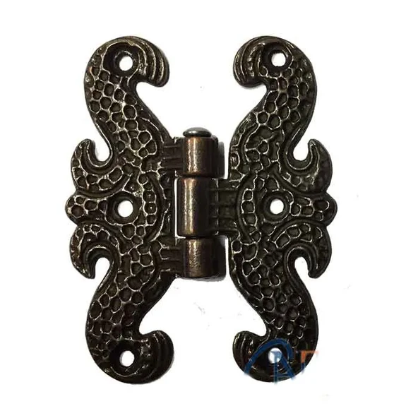 Zamak Kelebek Menteşe - Büyük, 50x67mm, Oksit, 100 Adet ürün görseli 1