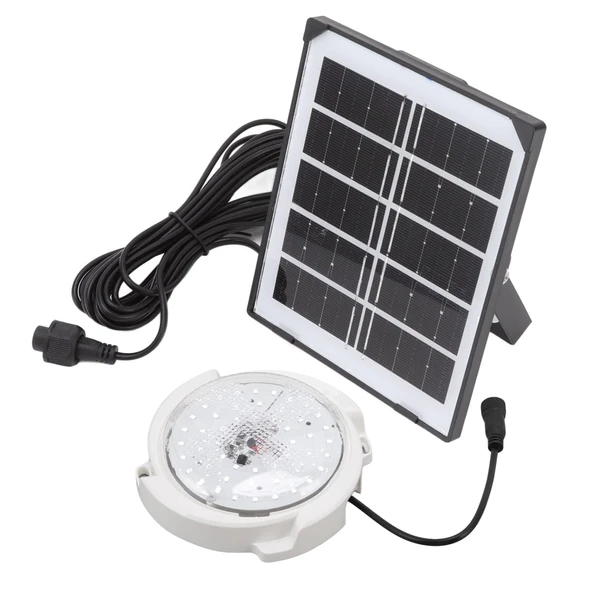 UpWay 45W Güneş Enerjili İç Mekan Sıva Üstü 50 LED Kumandalı Tavan Lambası ürün görseli 1