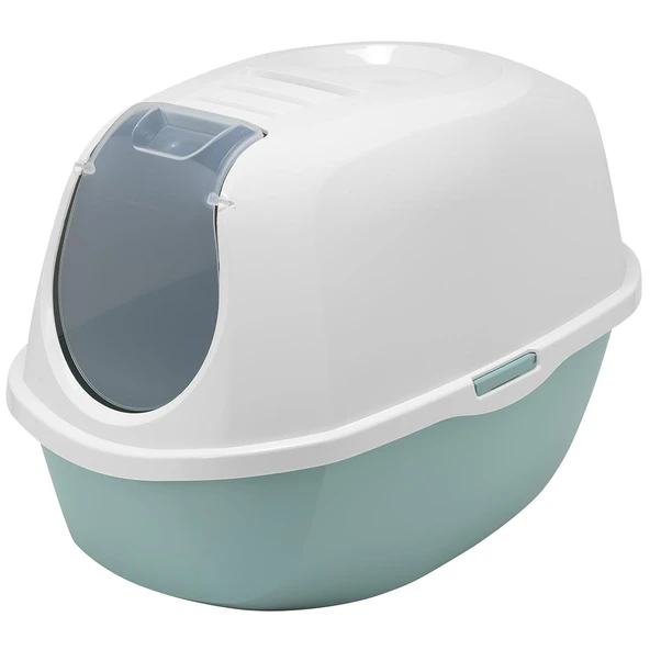 Moderna Smart Kapalı Kedi Tuvaleti - Açık Mavi 53 CM ürün görseli 1