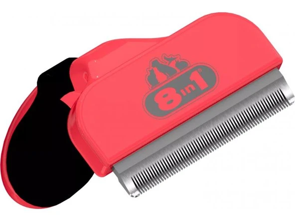 8IN1 Perfect Coat DeShedder Köpek Tarağı - M ürün görseli 1