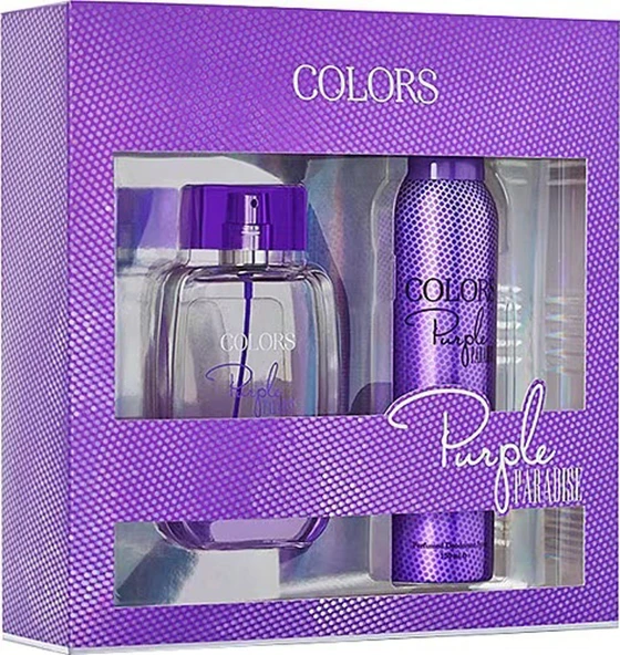 Rebul Colors Purple Paradise Edp 75 ml + Deodorant 150 ml ürün görseli 1