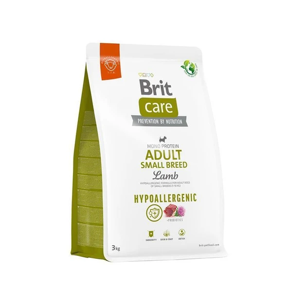 Brit Care Hipoalerjenik Kuzulu ve Pirinçli Küçük Irk Yetişkin Köpek Maması 3kg ürün görseli 1