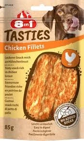 8in1 Chicken Fillets Tavuklu Fileto Köpek Ödül Maması 85gr ürün görseli 1