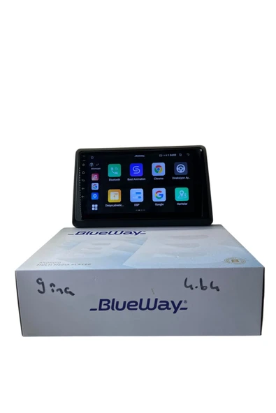 Renault Express (9'') BLUEWAY 4-64 PROFESYONEL OEM MULTİMEDİA - Resim 2