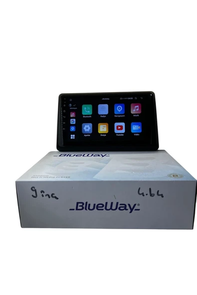 Renault Express (9'') BLUEWAY 4-64 PROFESYONEL OEM MULTİMEDİA ürün görseli 1