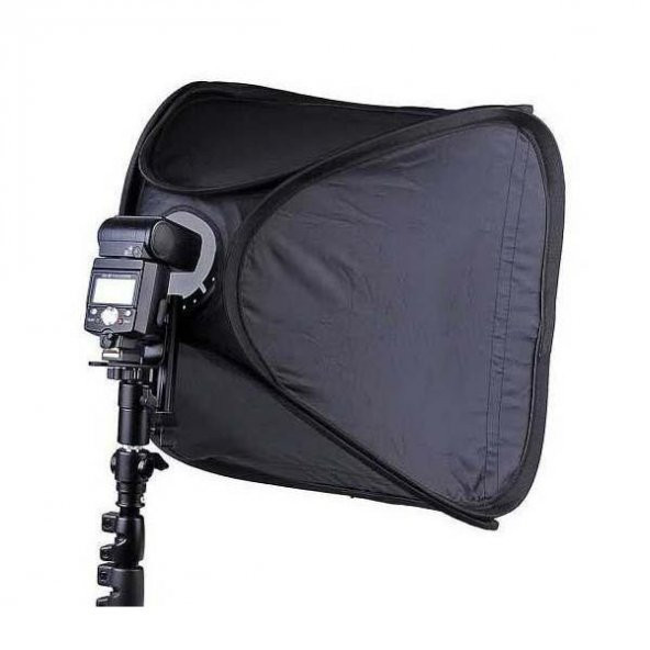 Tepeflaşı için Softbox (Difüzer) 60x60cm - Resim 4