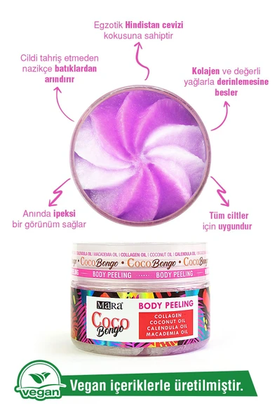 MARA COCO BONGO VUCUT PEELINGI - 300 G ürün görseli 1