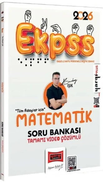 2026 EKPSS Tüm Adaylar İçin Matematik Tamamı Video Çözümlü Soru Bankası Yargı Yayınları ürün görseli 1