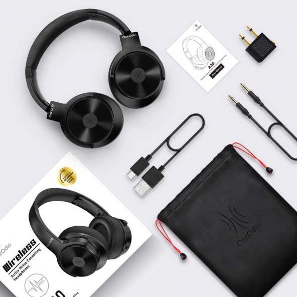 Zore Oneodio A30 Bluetooth Kulaklık - Resim 4