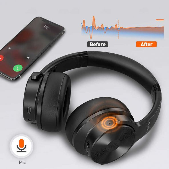 Zore Oneodio A30 Bluetooth Kulaklık - Resim 7