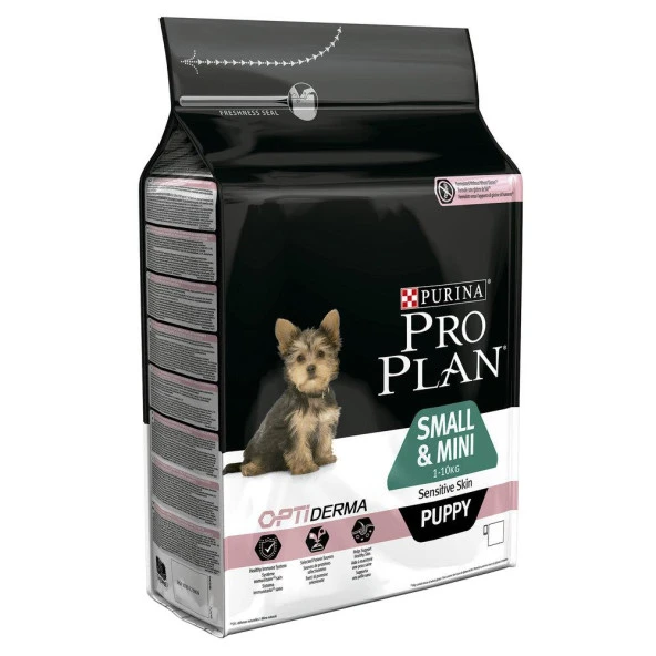 Pro Plan Small & Mini Puppy Somonlu Küçük Irk Yavru Köpek Maması 3 Kg ürün görseli 1