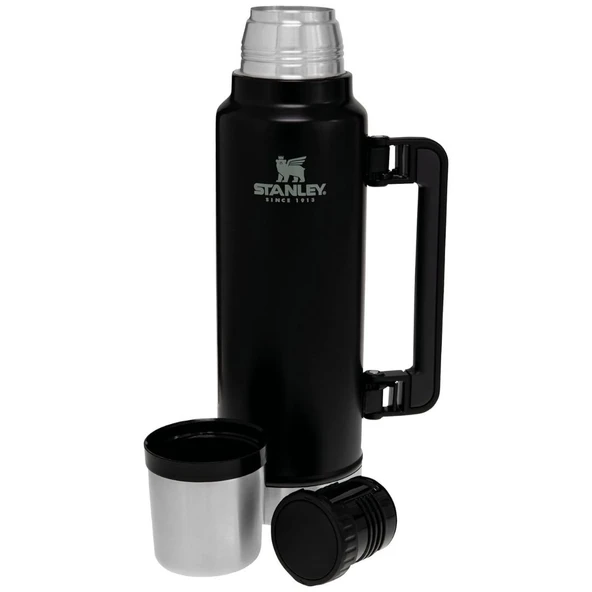 Stanley Legendary Classic Termos 1,4L Matte Black Matara - Resim 5