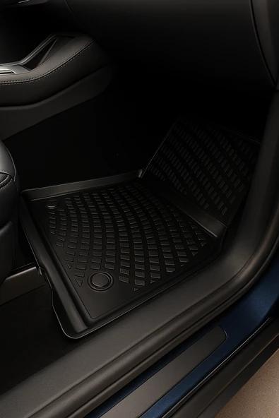 Tesla Model Y ( Juniper ) 2025 Sonrası Havuzlu Paspas - Resim 4