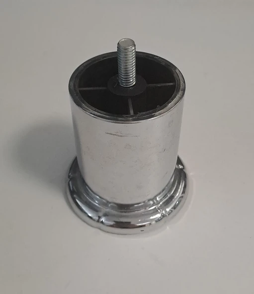 METAL BAZA AYAĞI VİDALI  7 CM - M8 ( 1 ADET FİYATIDIR ) ürün görseli 1