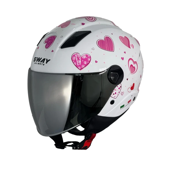 KASK SWAY SW 765 Enjoy Heart - Resim 3