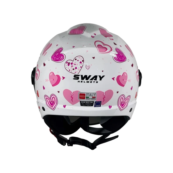 KASK SWAY SW 765 Enjoy Heart - Resim 4