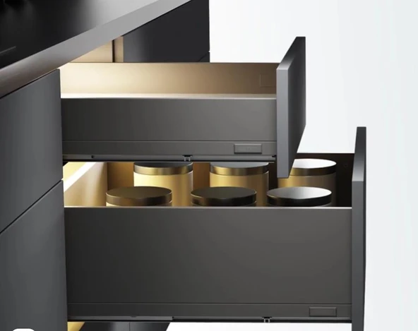 Samet Flowbox 192/18 Frenli Antrasit 500mm ürün görseli 1