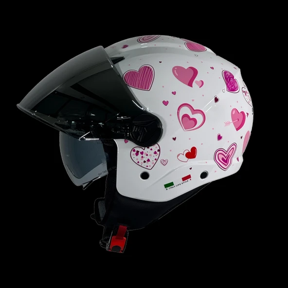 KASK SWAY SW 765 Enjoy Heart - Resim 2