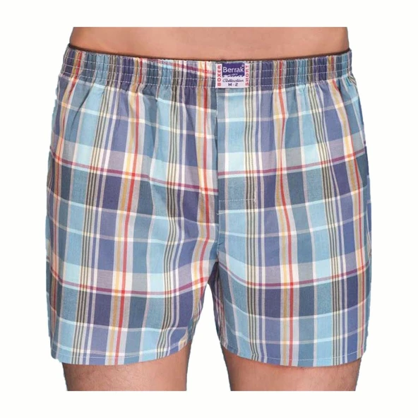 10 Adet Berrak Erkek Havlu Kemer Poplin Boxer Short 1070 ürün görseli 1