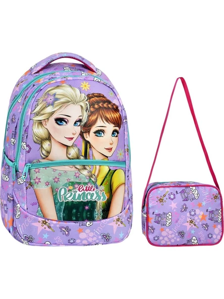 Little Princess İlkokul Sırt Çantası + Beslenme Çantası (2310) ürün görseli 1