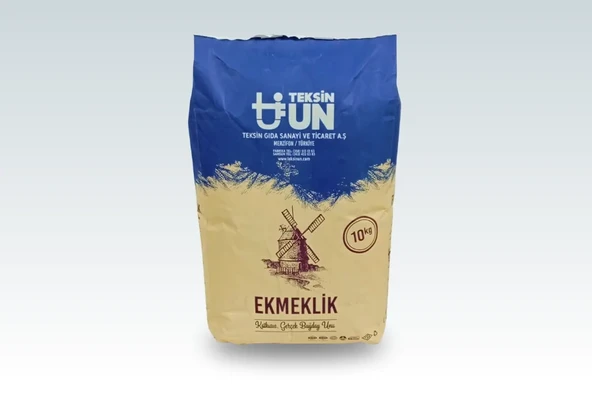 TEKSİN Ekmeklik Buğday Unu 10 Kg ürün görseli 1