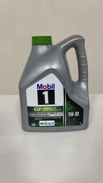 MOBİL ESP FORMULA P 5W-30 4 LT ( 10.ay 2025 ÜRETİM) ürün görseli 1