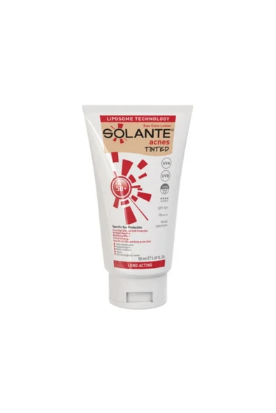 Solante Acnes Tinted Lotion SPF 50+ 50 ml ürün görseli 1