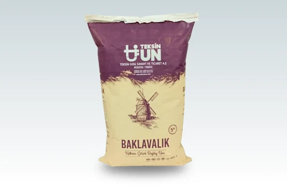 TEKSİN Özel Amaçlı Buğday Unu Baklavalık  5 Kg ürün görseli 1