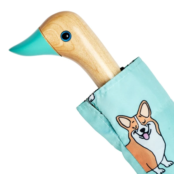 Original Duckhead Duck Kompakt Şemsiye Corgi Mint Compact - Resim 2