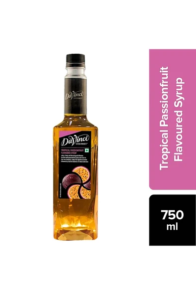 DaVinci Gourmet Da Vinci Gourmet Çarkıfelek (Passion Fruit) Aromalı Kokteyl Şurubu 750 ML ürün görseli 1