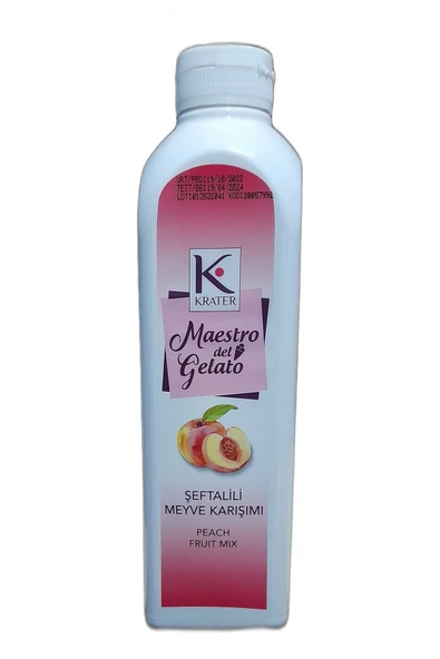 Krater Şeftali Püresi 1000 Gr ürün görseli 1