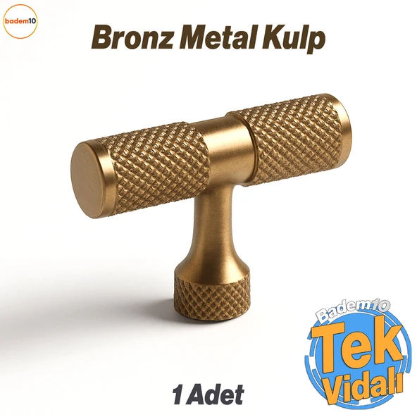 Martin Bronz Renk Metal Kulp Düğme Mobilya Çekmece Mutfak Dolabı Dolap Modern Kapak Kulpları ürün görseli 1